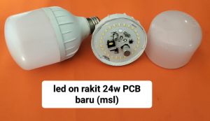 led on kapsul 24w rekondisi (PCB baru)