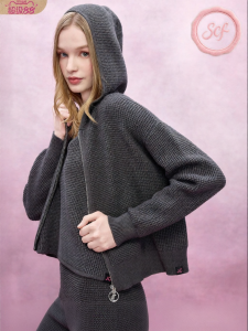 Juicy Couture | Slow Cleanfit Knit Hoodie