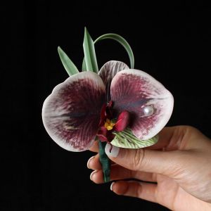 Bông Hoa Lụa Phong Cách Châu Âu Cho Đám Cưới Bông Hoa Lụa Cúc Bướm Cho Phụ Nữ Trẻ Phụ Kiện Tiệc Cưới Bông Hoa Lụa Giả