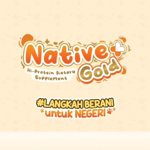 [Bundling] Olive Care Vitamin Kucing NATIVE+ GOLD 110gr Protein Tinggi GOLDEN POWDER untuk Nafsu Makan Berat Badan Gembul Kulit Sehat Cegah Bulu Rontok Imunitas Daya Tahan Tubuh Kesehatan Pencernaan dan Pelengkap Nutrisi Makanan Harian Kucing