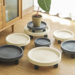 MONLEYTA | Rolling Water Tray Plant Pot Saucer