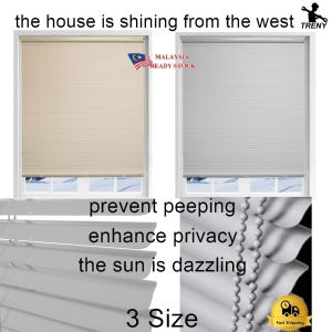 TRENY Zebra Blind Curtain Blinder Bidai Tingkap Zebra Curtain Blind Curtain Window Blind Tingkap Bidai Zebra