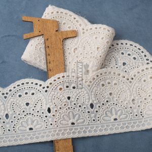 High Quality Fine Cotton Lace Edging DIY Handmade Clothing Accessories Sleeve Cuffs Collar Skirt Hem MAMASA Brand China Made