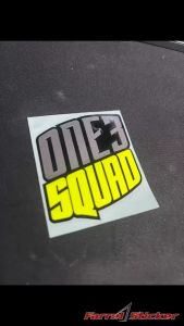 Stiker ONE3SQUAD: Stiker Berkualitas Tinggi Untuk E-commerce