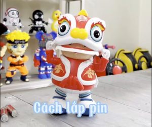 Đồ Chơi Múa Lân Có Nhạc Có Đèn Vui Nhộn Cho Bé 199-1 Đồ Chơi Trung Thu Múa Đèn Lồng Sư Tử Trẻ Em