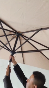 ร่มกันแดดกลางแจ้งขายดี ร่มสำหรับระเบียง ร้านค้า สนามหญ้า สวน ร่มกันแดด ร่มกันแดดชายหาด