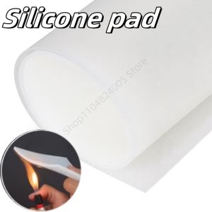 Translucent Silicone Rubber Sheet 1/2/3mm White Silicone Gasket No Peculiar Smell High Temperature Resistance Silicone Sheet