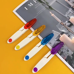 Thread Cutter Gunting Benang Mini Cekris Bahan Plastik Berwarna Ada Tutup MG016