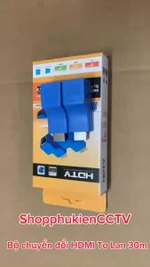[Chính hãng] [Có bảo hành] [Ảnh thật] Bộ Kéo Dài HDMI Sang Lan 2 đầu 30M