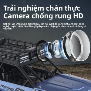 JJRC | Xe RC Địa Hình Cho Trẻ Em Có Camera và Điều Khiển Bằng Giọng Nói