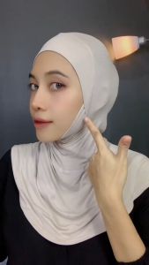 Ciput Dagu Panjang 50cm Jersey Katun Premium - Nyaman Adem Anti Gerah Tidak Licin