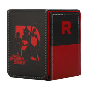 Bandai | For Pokemon Cards Diy Cartoon Ptcg Gengar Delicious Cup Noodle Card Storage Box Ptcg Rocket Team Leather Card Collection Gift