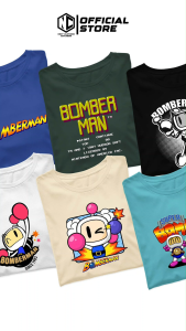RETRO GAME SHIRT - BOMBERMAN SHIRT DESIGN  - FOR MEN AND WOMEN - AVAILABLE ON KIDS SIZE