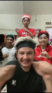 Wig Bulu korea lembut anti rontok/ rambut palsu naruto