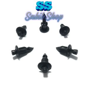 20 PCS KLIP RIVET YAMAHA HONDA KLIP RIVET PLASTIK MOTOR YAMAHA NMAX AEROX LEXI HONDA VARIO SCOOPY UKURAN 6mm