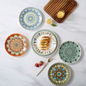 Bohemian Style Creative Ceramic Plate