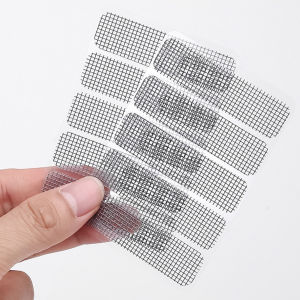 M.G.【Ready in Stock】5/10 Sheets Window Screen Repair Sticker Window Net Mesh Patch Glass Fiber Screen Repair Tape