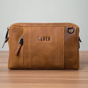 Tas Selempang Slingback Pria Kulit Sapi Premium Serbaguna Multifungsi 2023