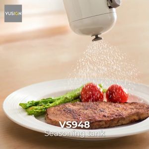 Vusign Seasoning Bottle / Tempat Bumbu Dapur Kaca Tempat Bumbu Otomatis 250ML VS948X
