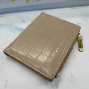 COD DOMPET LIPAT WANITA KECIL BAHAN BUAYA MINISO