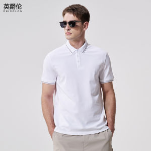 Enjeolon | Heavy Weight Pique Cotton Short Sleeve Polo Shirt 210g