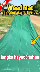 Weeding Cloth Thickened 90 grams per square meter 8 years anti-aging Completely isolate weeds Free 100 ground nails MAFI certified quality