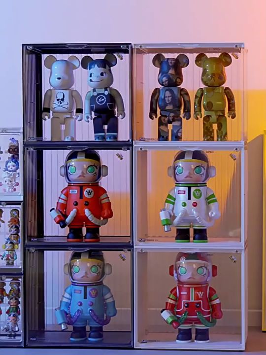 Garage Kit Resin Kit Toy Popmart Display Container Showcase Storage Box