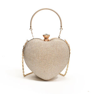 Fancy Mini Bag Womens Summer 2024 New Arrival Trendy Fashion Chain Messenger Bag Best Selling Satchel Heart Bag