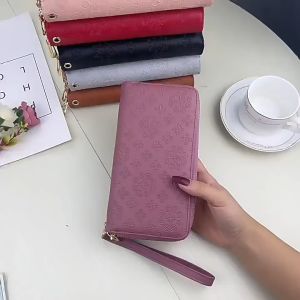 1754 ( READY STOCK ) WALLET LONG DOUBLE ZIP PURSES EU FASHION HOUSE