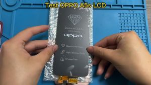 Original Screen With Frame For OPPO A5S CPH1909 AX5S / A12 / A7 / REALME 3 LCD Display Touch Screen Digitizer Assembly Replacement Parts