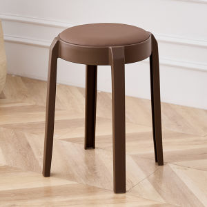 Stackable High Bar Stool Home Use Simple Design Round Stool