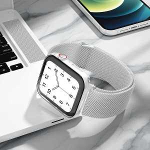 สายรัดข้อมือโลหะสเตนเลสแบบ Milanese LOOP แม่เหล็ก สำหรับ Smart Watch ULTRA 3 2 1 IWatch Series 11 10 9 8 7 SE3 SE2 SE ขนาด 38 40 41 42 44 45 46 49มม.