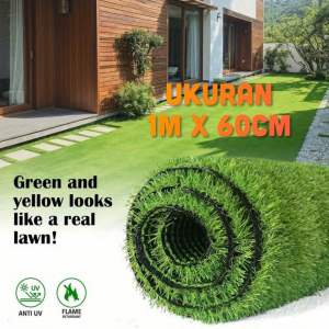 Rumput Sintetis Swiss Ukuran 100cm x 60cm - Rumput Indoor/Outdoor