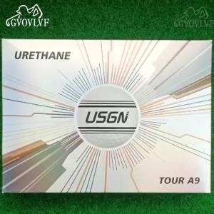 GVOVLVF | Polyurethane Three-Layer Competition Balls A Box Of 12 USGN Golf Balls With 360 ° Aiming And Ultra Long Range Golf Player Gifts