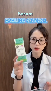 Serum Eveline 5% Glycol Therapy Sáng Da Mờ Thâm Mụn Hỗ Trợ Cải Thiện Nếp Nhăn Chai 18ml