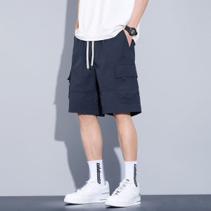 miiow | Mens Ice Silk Thin Five-Quarter Pants Summer Outdoor Wear Cool Sensation Breathable Loose Quick Dry Shorts Sport Casual Pants