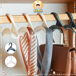 ยิ่ง กระเป๋า ที่แขวน ตะขอแขวน ยี่ปุ่น แขวนกระเป๋า กระเป๋าสํายุตู้ผ้า สร้างขึ้นจากพลาสติก คุณภาพดี