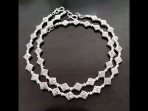 NEW ARRIVAL SILVER OXIDIZED ANKLETS PREMIUM QUALITY READY STOCK