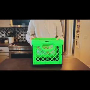 Heavy Duty Foldable Storage Box Large Capacity Car Trunk Organizer Collapsible Plastic Crate for Camping Outdoor Toys Clothes