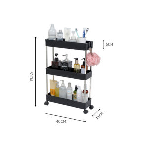 Sliding Gap-Friendly Freestanding Multi-layer Storage Rack
