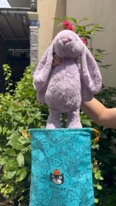 Gấu bông cho bé thỏ bông Jellycat lông siêu mềm mịn tai dài Keroshop