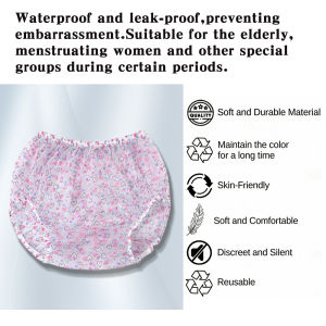 Adult Diapers Are Soft Skin-Friendly and Leak-Proof Suitable for Women During Menstruation and the Elderly Sick in Bed.