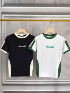 Áo Thun Cổ Tròn ALTHOUGHT Tay Ngắn Vải Cotton Co Giãn 4 Chiều Form Regular Fit - TUTEE
