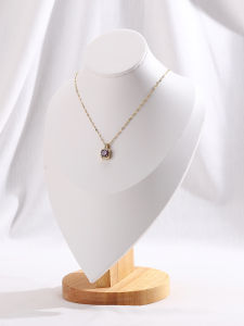 Portrait Model Necklace Display Stand Pendant Jewelry Shelf Counter Jewelry Necklace Holder Jewelry Display Props