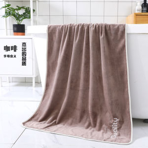 Khăn Tắm Bằng Cotton Nguyên Chất Dày Dặn Không Rụng Lông Cho Nam Và Nữ Sử Dụng Tại Nhà Phòng Tắm Spa Nhanh Khô
