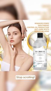 3 bottles AHA Body Serum Niacinamide Whitening Essence Moisturizing Rejuvenating Skin Care 500ML+Niacinamide Essence 500ML