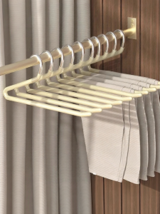 JIAJIESHI | Móc Treo Quần Áo Dạng Z Tiện Lợi Cho Tủ Quần Áo – Kim Loại Chống Trượt