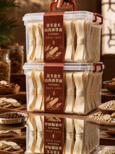 WENXIANGZAN | Natural Lotus Seed Yams Coix Barley Wide Noodles