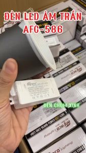 [ ĐÈN CHÙM XINH ] Đèn led âm trần chính hãng AFC-586/7W 12W 15W lắp shop thời trang công ty