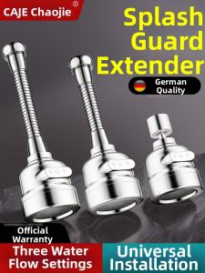 CAJE | Splash Prevention Extension Swivel Water Tap Extender